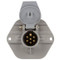 Truck-Lite 50 Series Threaded Stacking Studs 7 Solid Pin Gray Plastic Surface Mount Receptacle - 50866