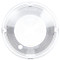 Truck-Lite 5 in. Clear Round Polycarbonate Replacement Lens with 4 Screw Mount - 99082C