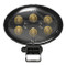 JW Speaker Model 735 3 in. x 5 in. Oval LED Work Light 12-32V with Trapezoid Beam Pattern - 1706581