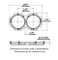 JW Speaker Double Ring Kit Mounting Assembly for Model 8630 - 3157751