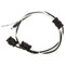 Truck-Lite 22.75 in. 3 Plug 16 Gauge Marker Clearance Identification Harness with Fit N Forget M/C and .156 Bullet Ring Terminal - 94892