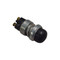 Pollak Momentary Push Switch 12/24V Normally Off with Black Rubber Boot - Packaged - 24-363P