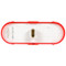 Truck-Lite 60 Series Diamond Shell 26 Diode Red Oval LED Stop/Turn/Tail Light 12V - 60885R