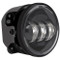 JW Speaker Model 6145 4 in. Round LED Fog Light 12V with Black Inner Bezel and Bumper Mount - 0547971