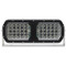 JW Speaker Model 623 20 in. x 9 in. Rectangular LED Work Light 24-48V DC with Narrow Flood Beam Pattern - 0546671