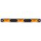 Truck-Lite 6 in. 15 Series 3 Lights Yellow Rectangular Incandescent Identification Bar Light 12V - 15745Y