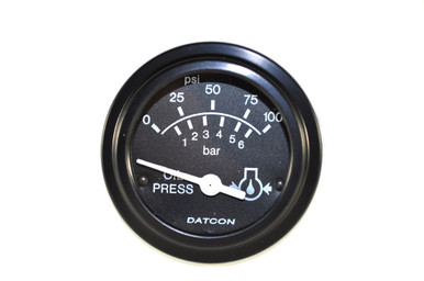 Datcon Electrical Oil Pressure Gauge 12V - 100174