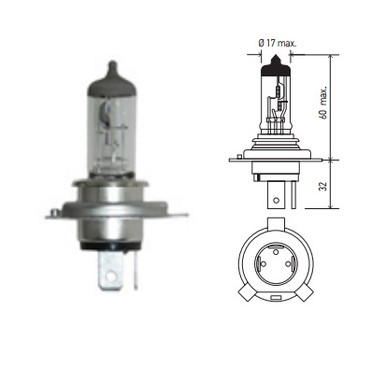 Hella HS1TB Bulb Hs1 12V 35/35W Px43T T4.625 (2)