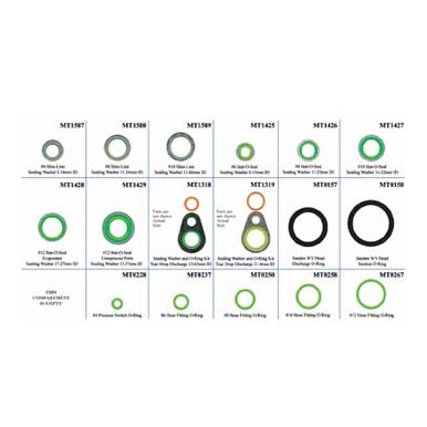 Santech Heavy Duty Truck Sealing Washer and O-Ring Assortment  