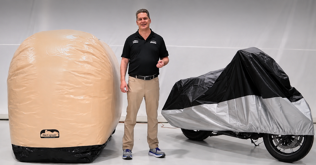 Motorcycle Storage Pod vs. Traditional Motorcycle Cover: Which Actually Protects Your Bike?