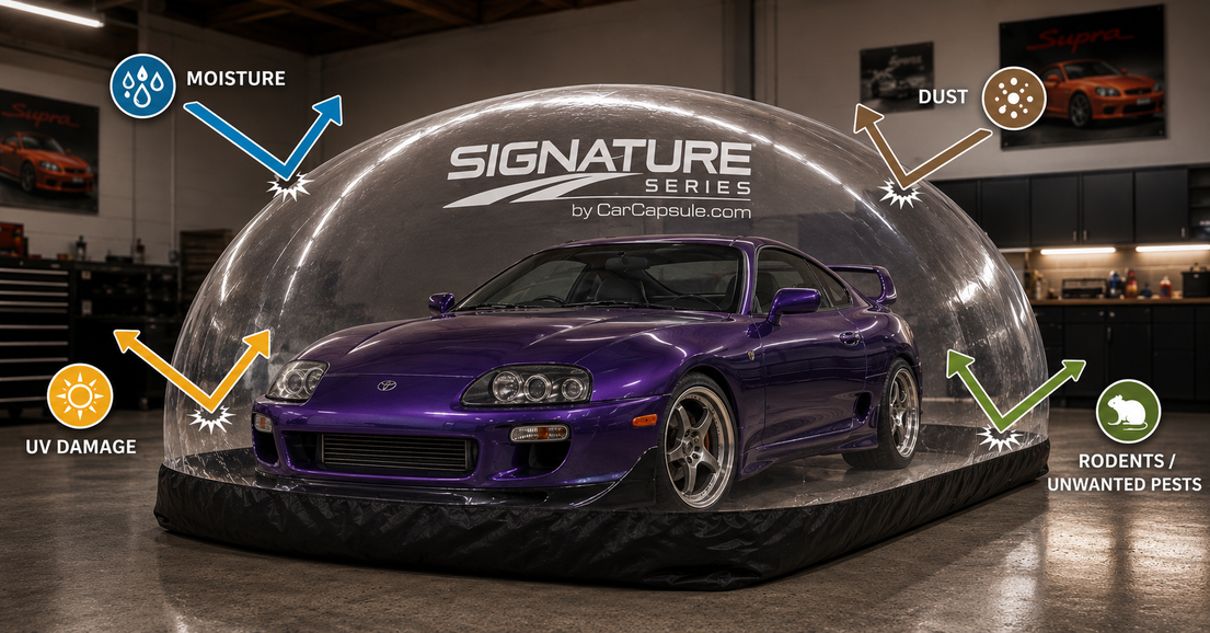 Indoor Car Storage: How to Protect Your Vehicle from Moisture, Dust, and UV Damage Year-Round