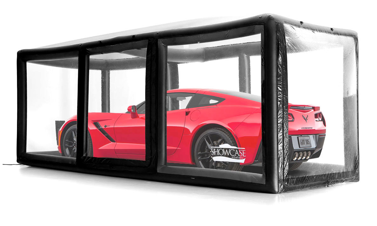 18' Black ShowCase Indoor DEMO UNIT $250 OFF