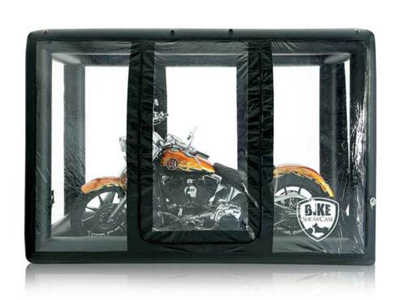 12' Indoor Black Bike ShowCase DEMO UNIT $200.00 OFF