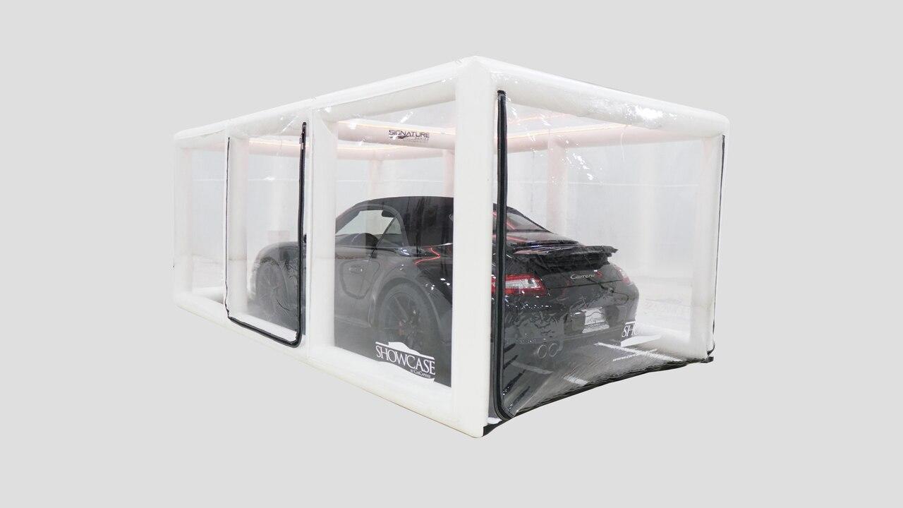 ショウケース Corner Display Case With Aluminum Frame 38(H) x 20(L) x 20(D