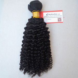 High Quality 1 Bundle Virgin Brazilian Human Hair Kinky Curly Weave High Quality 1 Bundle Virgin Brazilian Human Hair Kinky Curly Weave
