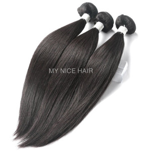 High Quality 3 Bundles Virgin Peruvian Human Hair Silky Straight Weave High Quality 3 Bundles Virgin Peruvian Human Hair Silky Straight Weave