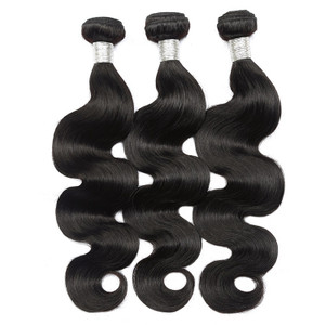 High Quality 3 Bundles  Virgin Unprocessed Peruvian Human Hair Body Wave