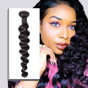 High Quality 1 Bundle Virgin Malaysian Human Hair Loose Deep Wave High Quality 1 Bundle Virgin Malaysian Human Hair Loose Deep Wave