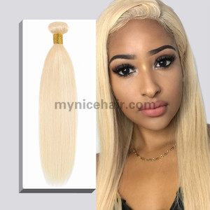 1 Bundle Top Best Quality 613# Blonde Straight Virgin Human Hair Weave 1 Bundle Top Best Quality 613# Blonde Straight Virgin Human Hair Weave