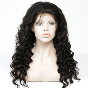 Lace Front Wig Pre-plucked Remy Virgin Human Hair Loose Wave Lace Front Wig Pre-plucked Remy Virgin Human Hair Loose Wave
