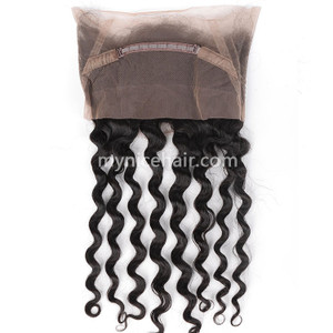 360 Lace Frontal Preplucked Loose Wave Unprocessed Virgin Human Hair 360 Lace Frontal Preplucked Loose Wave Unprocessed Virgin Human Hair