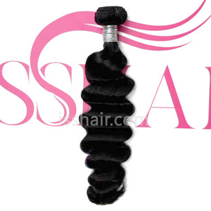High Quality 1 Bundle Loose Wave Virgin Remy Human Hair Weave