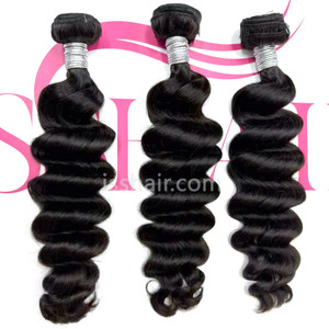 High Quality 3 Bundles Loose Wave Virgin Remy Human Hair