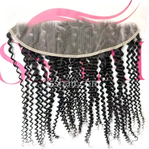 13x4 13x6 Frontal Kinky Curly Virgin Human Hair HD&Transparent Available