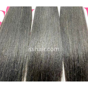 High Quality 3 Bundles Yaki Virgin Remy Human Hair