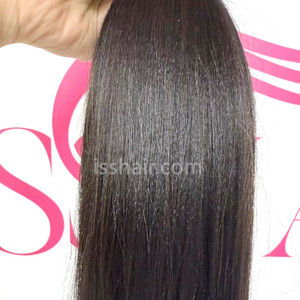 High Quality 1 Bundle Yaki Virgin Remy Human Hair Weave