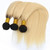 1 Bundle Top Best Ombre 1b/613# Blonde Straight Virgin Human Hair