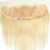 13x4 Top Best Quality Pre-plucked Blond 613# Straight Frontal