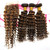 4X4 Closure Deep Wave Human Hair Highlights Colour 4&27 Only Transparent Available