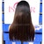 220% density 22inch Straight 4x4 Bob Remy Virgin Human Hair wig Ombre 1b/2
