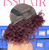 Water Wave fringe bangs short wig colour 99j Only medium cap available.