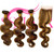 4X4 Closure Body Wave Human Hair Highlights Colour 4&27 Only Transparent Available
