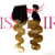 High Quality 1 Bundle Body Wave Ombre 1b/27 blond Virgin Remy Human Hair Weave