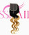 4X4 Closure Body Wave Human Hair Ombre Colour 1b/27 Only Transparent Available