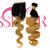 4X4 Closure Body Wave Human Hair Ombre Colour 1b/27 Only Transparent Available