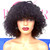 Water Wave fringe  short wig Very full Version 300grams 1B Natural Black  Only medium cap available.