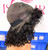 Water Wave fringe  short wig Very full Version 300grams 1B Natural Black  Only medium cap available.