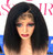 HD 5X5 220% density Kinky Straight 12inch Bob with 4C Baby Hair Virgin Human Hair 1B