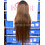 13x4 180% density Straight Colour 4# Brown Remy Virgin Human Hair wig only Medium cap available