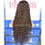 13x4 180% density water wave Colour 4# Brown Remy Virgin Human Hair wig only Medium cap available