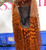 13x4 180% density Water Wave Colour 350# Orange Remy Virgin Human Hair wig only Medium cap available