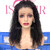 13x4 180% density Kinky Curly Natural Black Remy Virgin Human Hair wig only Medium cap available