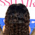 HD 5X5 Bob 220% density 16inch Water Wave Ombre 1B/4 Remy Virgin Human Hair wig