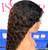 HD 5X5 180% density 24inch Water Wave Ombre 1b/4 Remy Virgin Human Hair wig