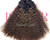 4x4 220% density Jerry Curly 20inch Bob ombre 1b/4 Virgin Human Hair ---super full