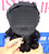 5X5 220% density Double Drawn Egg Curly 8inch 10inch Natural Black Remy Virgin Human Hair wig